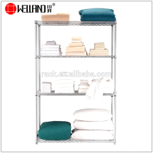 New Style Adjustable Metal Wire Pillow Display Rack Shelf, NSF Approval